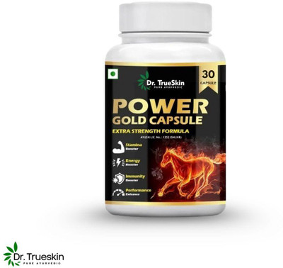 Dr.TrueSkin Power Gold Daily Energy Strength 30 Capsules A01(30 Capsules)