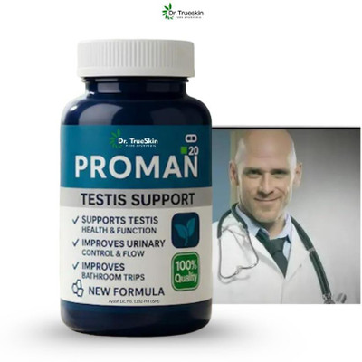 Dr.TrueSkin Proman Capsules Natural Support for Men’s Strength(30 Capsules)