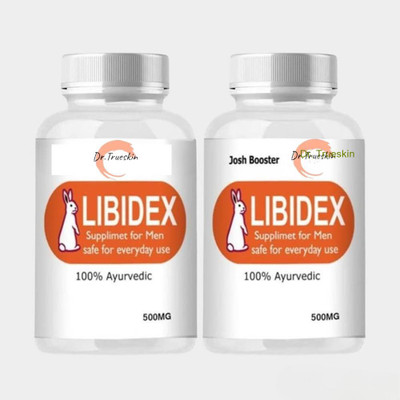 Dr.TrueSkin Libidex Capsules - Men’s Natural Energy & Performance Support 2PCS(Pack of 2, 30 Capsules)