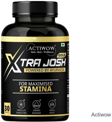 ACTIWOW Xtra Josh Gold Capsules - Strength Builder(30 Capsules)