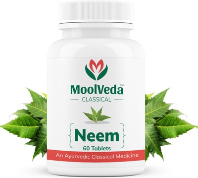 moolveda Neem Tablets | 60 Veg(60 Tablets)