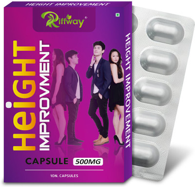 Riffway Improvement Tablets Support To Increase Length of Bones Gains Extra Hight(10 Capsules)