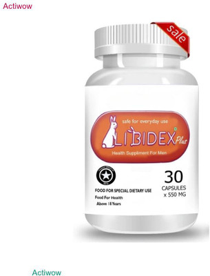 libidex Capsule Max Strength Support Stamina Booster Active Life X09(30 Capsules)