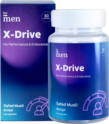 Formen X-Drive Herbal Supplement for Energy & Confidence(30 Capsules)