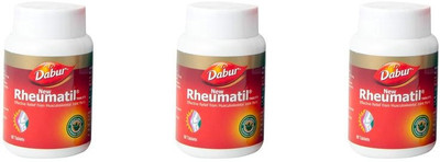 Dabur Rheumatil tab Rheumatil Tablets (90 Tablet) For joint pain and inflammation(Pack of 3, 270 Tablets)