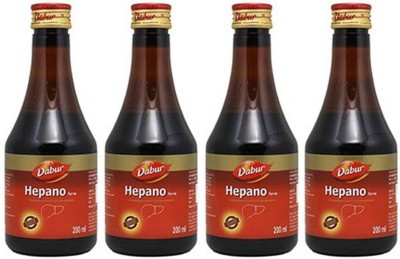 Dabur Hepano Syrup Liver Tonic(Pack of 4)