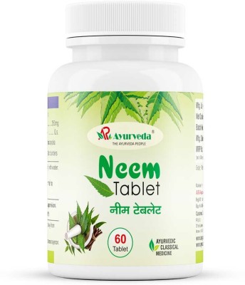 A R Ayurveda Neem Tablet, Herbal Blood Purifier And Skin Wellness Medicine