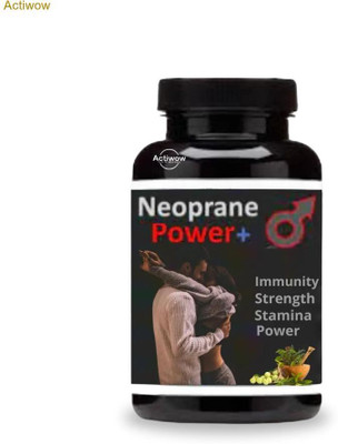 ACTIWOW Neoprane Power+ Herbal Energy & Stamina Booster(30 Capsules)