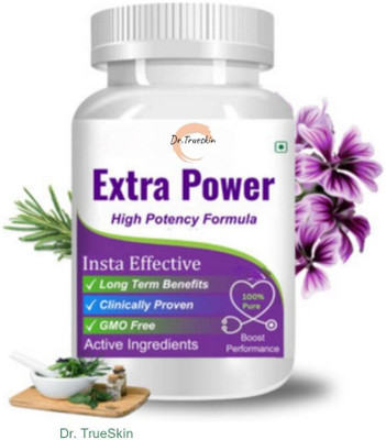 Dr.TrueSkin Extra Power Capsules With Natural Strength and Energy(30 Capsules)