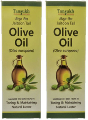 Tansukh Olive Oil / Jaytoon Tail| 100 ML x 2(Pack of 2, 200 ml)