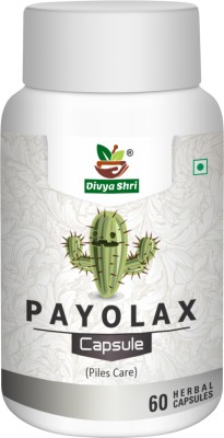 Divya Shri HACCP Certified Payolax Piles Care Ayurvedic Capsules fast Relief Form Bavasir