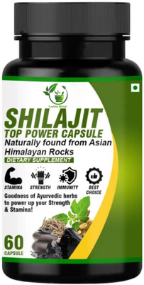 Leafyog Herbal Top power Capsules from Himalayan Rocks(60 Capsules)(60 ml)