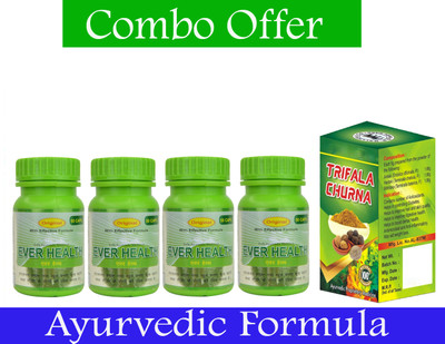 DR BISWAS Ever Health for Strong Immunity and Increasing Your Appetite (Pack of 2)(Pack of 5, 200 Capsules, 100 g)