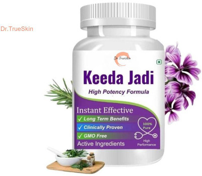 Dr.TrueSkin Keeda Jadi Capsule Premium Ayurvedic Active Life Stamina(30 Capsules)