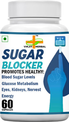 VIKJIT HERBALS SUGAR BLOCKER CAPSULE(60 Capsules)