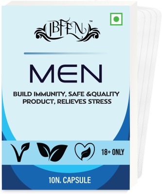 IBFEN Men Wellness Power Capsules For Men - Good For Health - Stress Reliefe(Pack of 4)