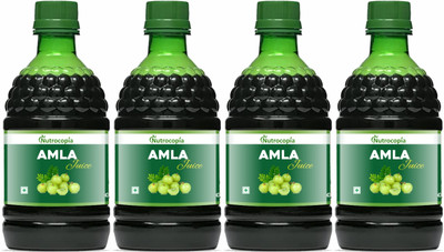 NUTROCOPIA Amla Juice Effective Antioxidants for Immunity boosting Juice(Pack of 4, 1600 ml)