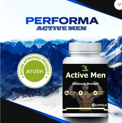 Numinous ACTIVE MEN for Strength, Stamina and PowerU(30 Capsules)