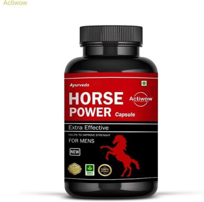 ACTIWOW Horse Power Capsule Recharges energy & confidence DFR18(30 Capsules)