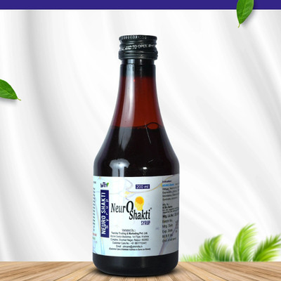 Neuro Shakti Syrup pack of 1 Relief in Mental health reduce Tension Depression Alzheimer(200 ml)