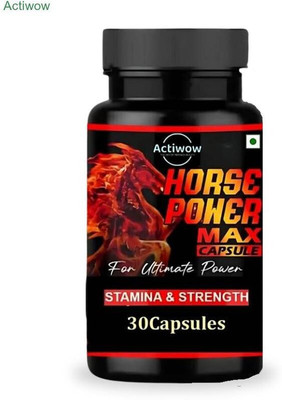 Horse Power Max Capsules Strength-Enhancing Formula for Active Men S56(30 Capsules)