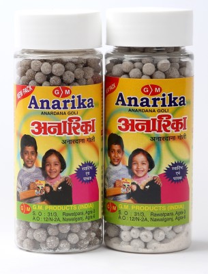 GM Anarika (New Pack) | Sweet Sour Healthy and Tasty Ayurvedic goli | 120g each(Pack of 2)