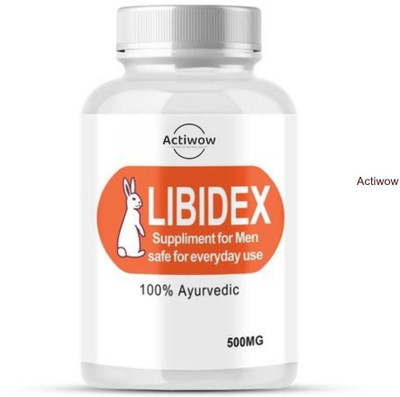 ACTIWOW Libidex Capsules Healthy Energy to Match Your Ambition A03(30 Capsules)