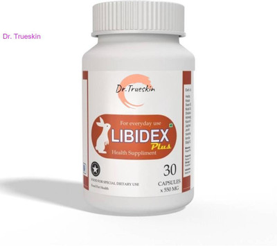 Dr.TrueSkin Libidex Capsules - Men’s Health & Stamina Enhancement(30 Capsules)