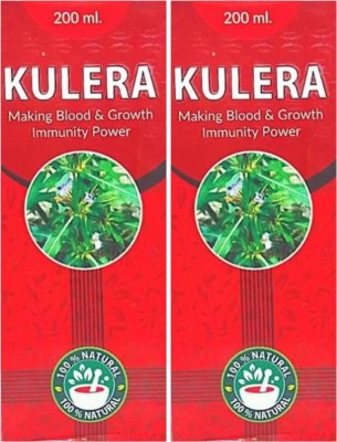 HERBSHD Kulera Syrup | For Produce Blood | Increase hemoglobin level | anemia(Pack of 2)