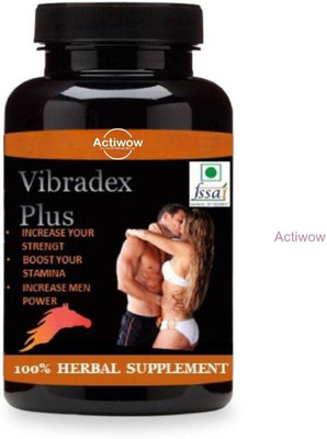 ACTIWOW Vibradex Plus Capsule Unlock Strength & Wellness I09(30 Capsules)