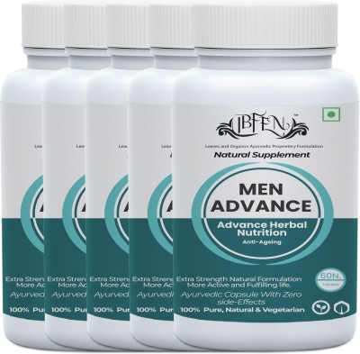 IBFEN Advance Health Power Capsule For Men - Stays Active All Day - Restore Stamina(Pack of 5)