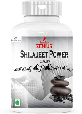 Zenius Shilajeet Gold Capsule for Stamina and Immunity with the Herbs Shilajit(30 Capsules)