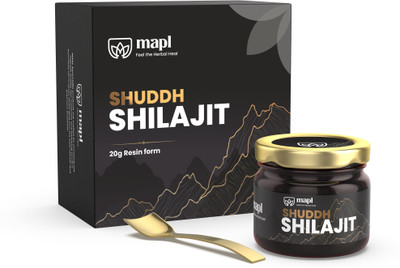 MAPL Himalayan Shilajit Resin|Rich in Mineral Boost|For Strength, Power & Stamina(20 g)