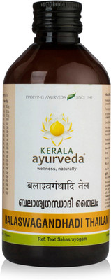 Kerala Ayurveda Balaswagandhadi Tailam 200Ml | Improve Muscle Strength(200 ml)