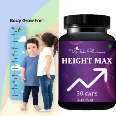 visalak pharma Height Max Capsule For Developes Length of Bones Gains Extra Inches