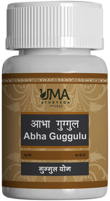 Uma Ayurveda Abha Guggul 40 Tab Useful in Bone, Joint and Muscle Care Pain Relief(40 Tablets)