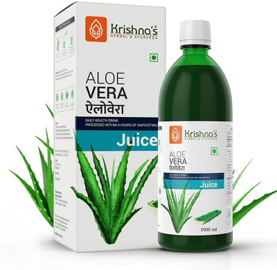 Krishna's Herbal & Ayurveda Aloe Vera Juice(1000 ml)