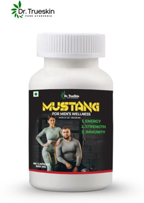 Dr.TrueSkin Mustang Natural Energy Strength Plus 60 Capsules(60 Capsules)