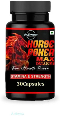 Horse Power Max Capsules Unleash Herbal Vitality Within X09(30 Capsules)