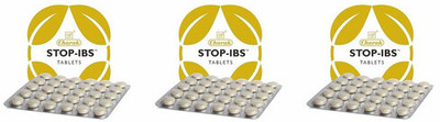 CHARAK Stop IBS tab Stop IBS Tablets (30 Tablet) For gastrointestinal motility(Pack of 3, 90 Tablets)