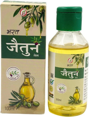 BHARAT AYURVEDIC AUSHDHALAYA Jaitun Tail Ayurvedic & Herbal Oils for Health 200ml(PACK OF 1)(200 ml)