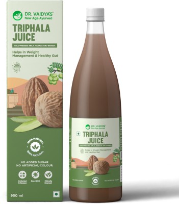 Dr. Vaidya's Triphala Juice | No Added Sugar | Improves Digestion & Support Metabolism