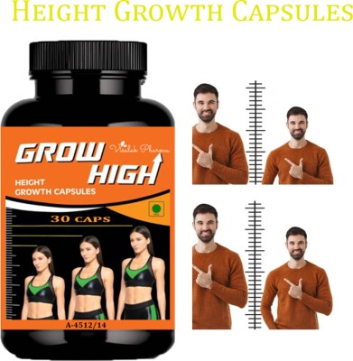 visalak pharma Grow High Herbal Supplement For Speed Height Formula Ayurvedic