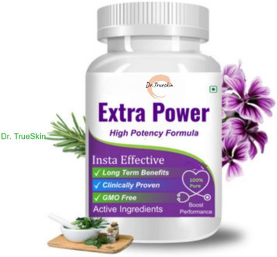 Dr.TrueSkin Extra Power Capsules With Herbal Energy and Strength Mix A01(30 Capsules)