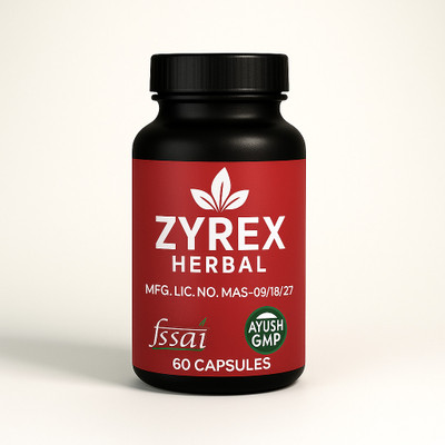 ZYREX Organic Apigenin Extract Capsules 60 Capsules Pack.(60 Capsules)