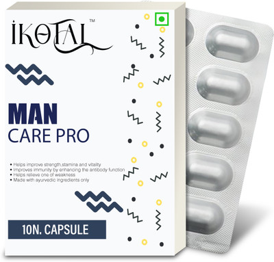 IKOTAL Man Care Pro Capsule Helps To Improve Men Immunity | Extra Excitement & Passion(10 Capsules)