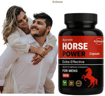 ACTIWOW Horse Power Capsule Your Secret to Staying Active 63S B02(30 Capsules)