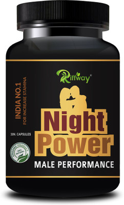 Riffway Night Power _ Herbal Formula Stamina Capsule For Better Strength(30 Capsules)