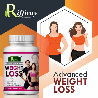 Riffway Weight Loss Health Capsule | Weight Loss Capsule Reduce Excess Body Fat(60 Capsules)