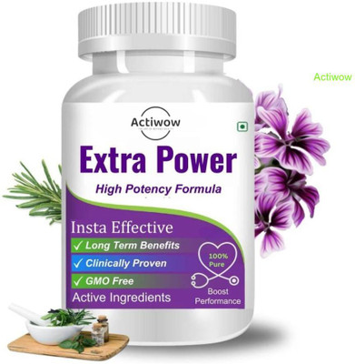 ACTIWOW Extra Power Capsules - Go Beyond Boundaries(30 Capsules)